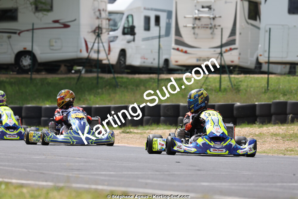 26 & 27/04/2025 : 3ème manche du Championnat du Sud au circuit Fun Kart Brissac (photos Stéphane Agnus) 2025 — karting