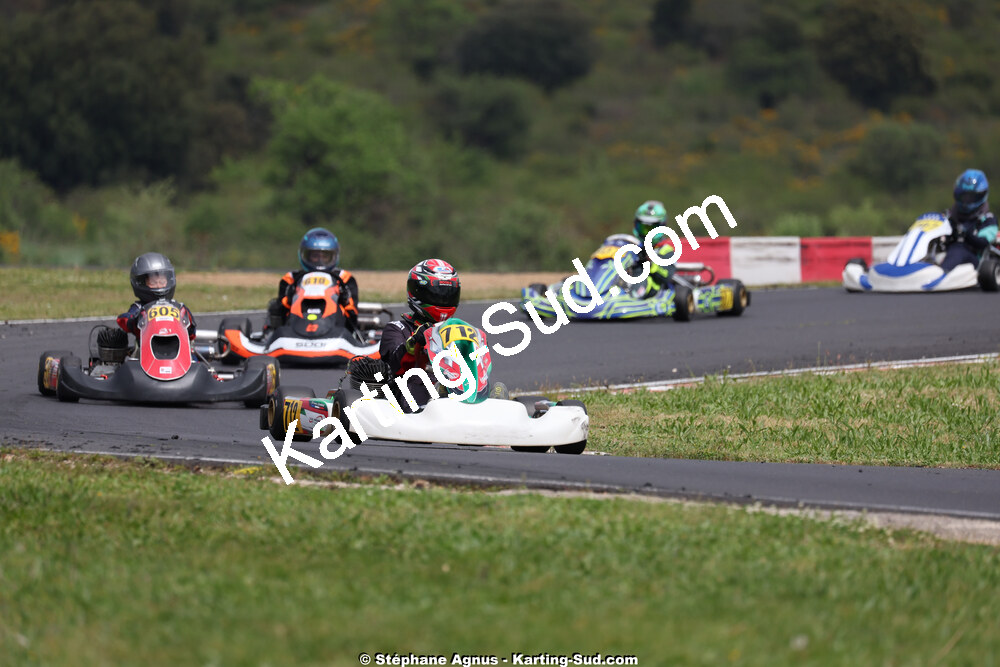 26 & 27/04/2025 : 3ème manche du Championnat du Sud au circuit Fun Kart Brissac (photos Stéphane Agnus) 2025 — karting