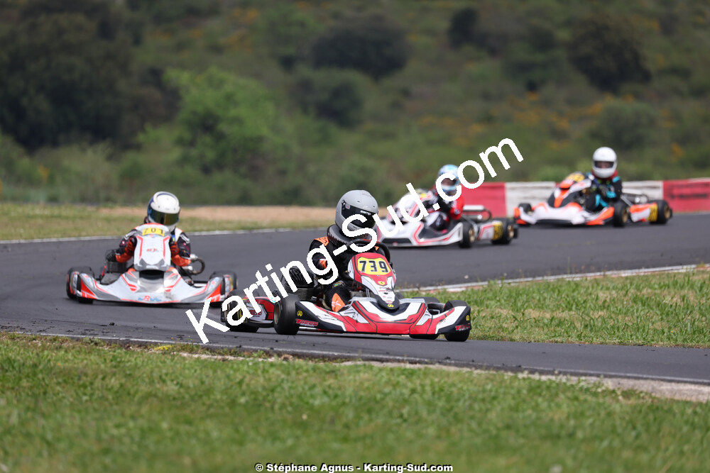 26 & 27/04/2025 : 3ème manche du Championnat du Sud au circuit Fun Kart Brissac (photos Stéphane Agnus) 2025 — karting