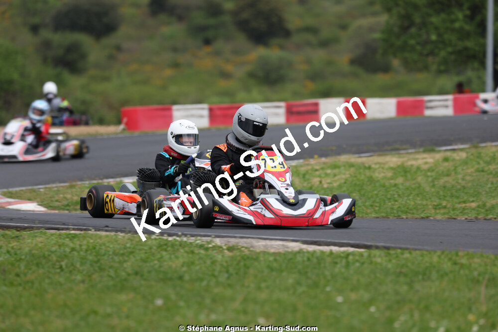 26 & 27/04/2025 : 3ème manche du Championnat du Sud au circuit Fun Kart Brissac (photos Stéphane Agnus) 2025 — karting