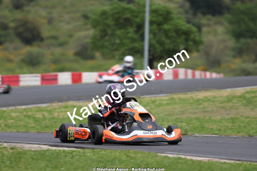 26 & 27/04/2025 : 3ème manche du Championnat du Sud au circuit Fun Kart Brissac (photos Stéphane Agnus) 2025 — karting