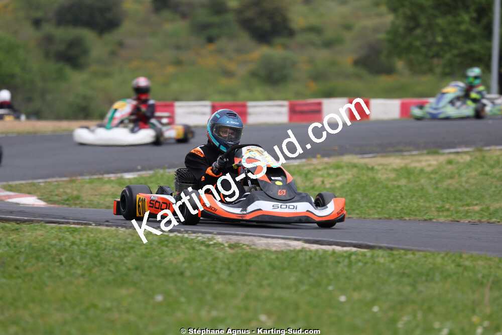 26 & 27/04/2025 : 3ème manche du Championnat du Sud au circuit Fun Kart Brissac (photos Stéphane Agnus) 2025 — karting