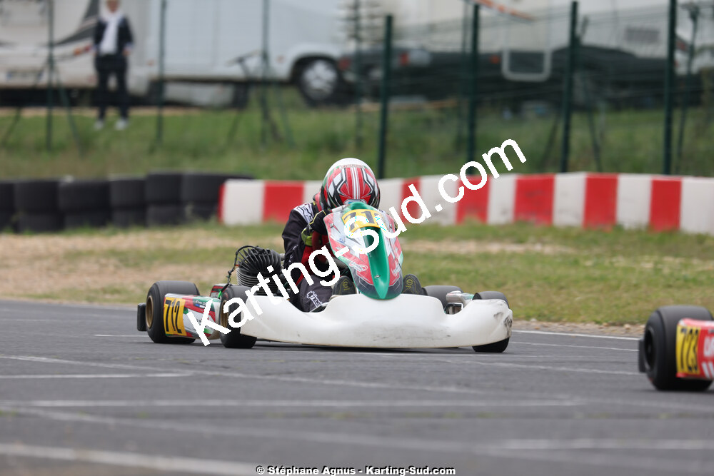 26 & 27/04/2025 : 3ème manche du Championnat du Sud au circuit Fun Kart Brissac (photos Stéphane Agnus) 2025 — karting