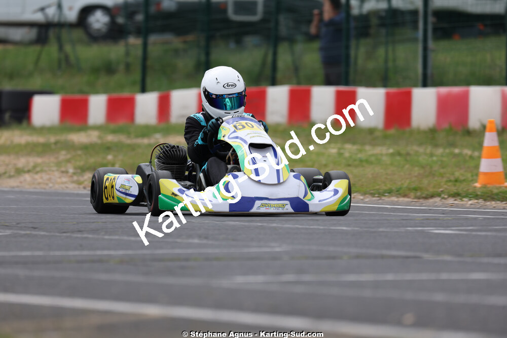 26 & 27/04/2025 : 3ème manche du Championnat du Sud au circuit Fun Kart Brissac (photos Stéphane Agnus) 2025 — karting