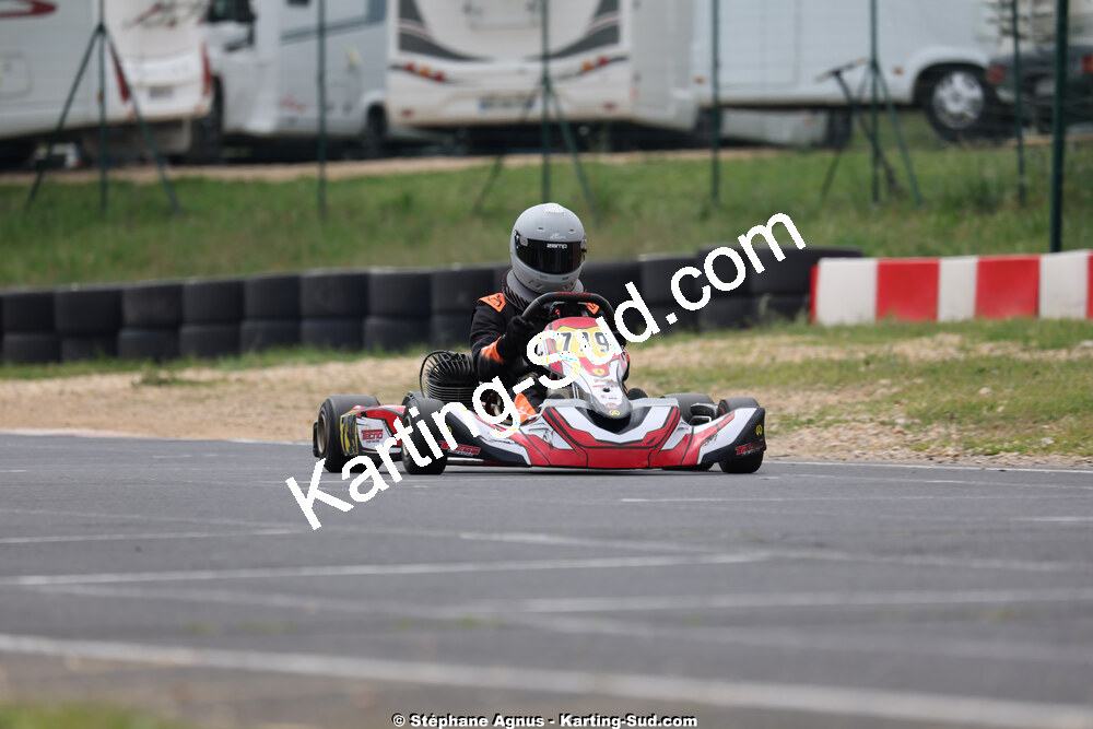 26 & 27/04/2025 : 3ème manche du Championnat du Sud au circuit Fun Kart Brissac (photos Stéphane Agnus) 2025 — karting