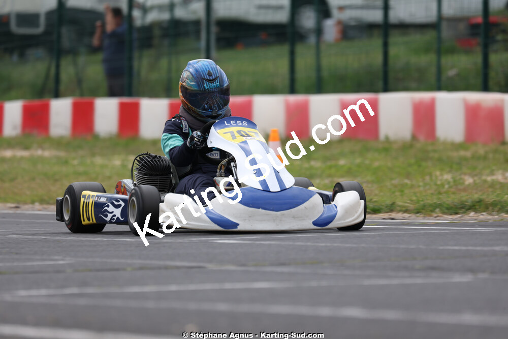 26 & 27/04/2025 : 3ème manche du Championnat du Sud au circuit Fun Kart Brissac (photos Stéphane Agnus) 2025 — karting