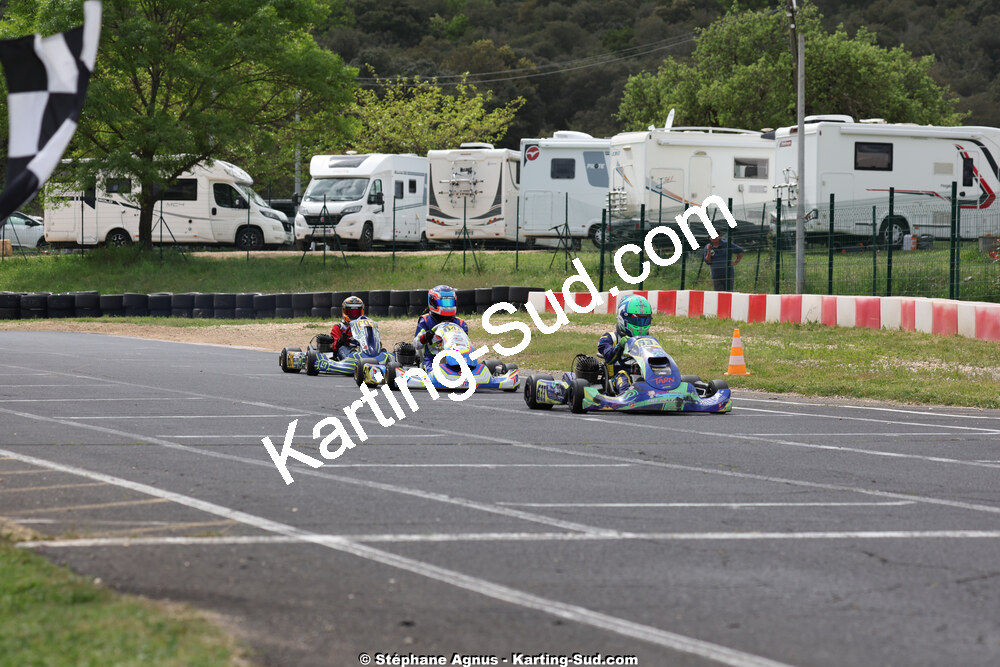 26 & 27/04/2025 : 3ème manche du Championnat du Sud au circuit Fun Kart Brissac (photos Stéphane Agnus) 2025 — karting