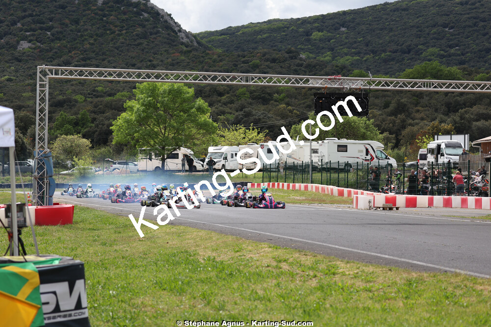 26 & 27/04/2025 : 3ème manche du Championnat du Sud au circuit Fun Kart Brissac (photos Stéphane Agnus) 2025 — karting