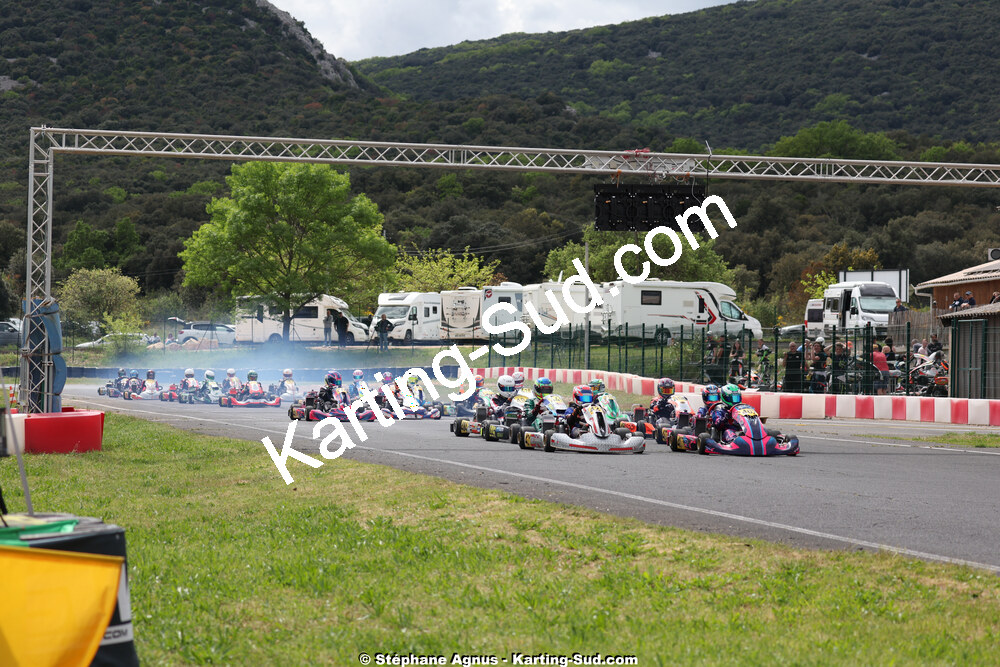 26 & 27/04/2025 : 3ème manche du Championnat du Sud au circuit Fun Kart Brissac (photos Stéphane Agnus) 2025 — karting