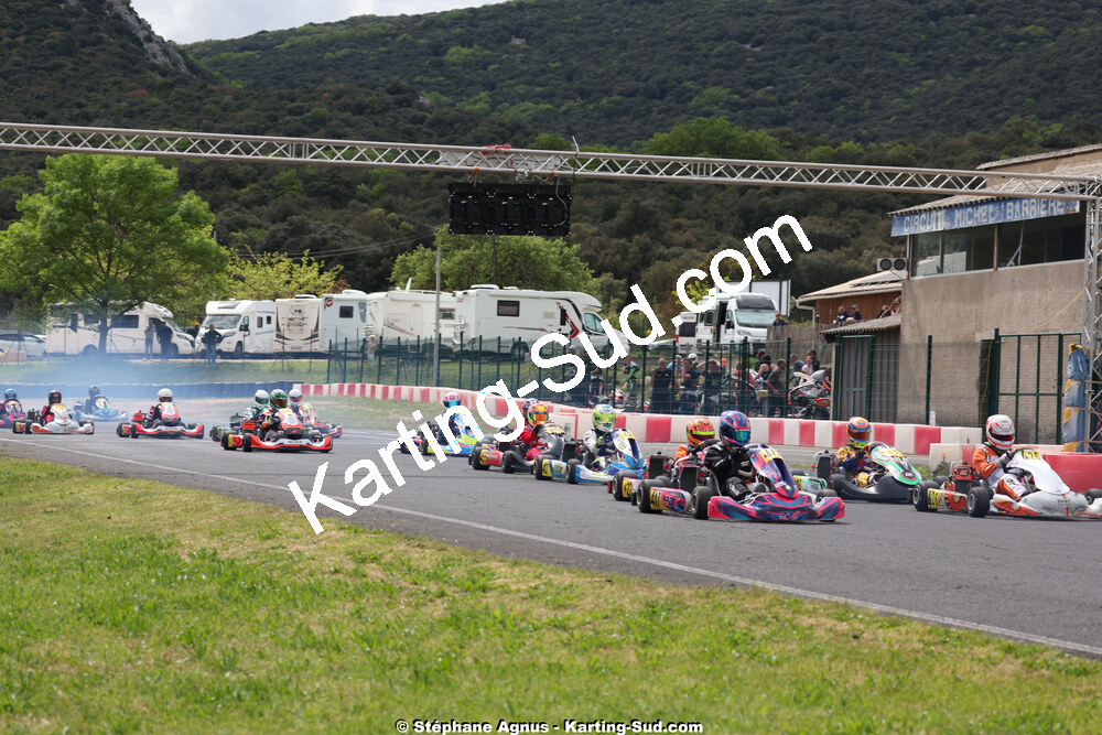 26 & 27/04/2025 : 3ème manche du Championnat du Sud au circuit Fun Kart Brissac (photos Stéphane Agnus) 2025 — karting