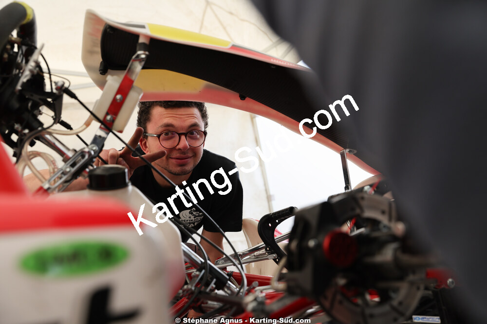 Arthur EHRET — 26 & 27/04/2025 : 3ème manche du Championnat du Sud au circuit Fun Kart Brissac (photos Stéphane Agnus) 2025 — karting