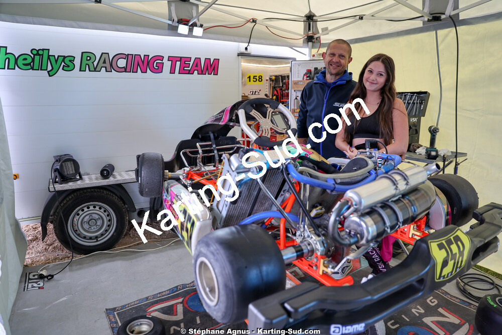 Patrice VEDEL, Sheylis VEDEL — 26 & 27/04/2025 : 3ème manche du Championnat du Sud au circuit Fun Kart Brissac (photos Stéphane Agnus) 2025 — karting
