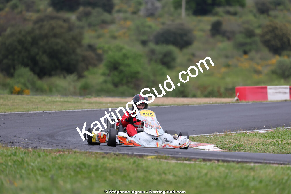 26 & 27/04/2025 : 3ème manche du Championnat du Sud au circuit Fun Kart Brissac (photos Stéphane Agnus) 2025 — karting