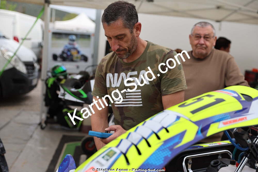 Christian ANDRES, Sébastien ANDRES — 26 & 27/04/2025 : 3ème manche du Championnat du Sud au circuit Fun Kart Brissac (photos Stéphane Agnus) 2025 — karting