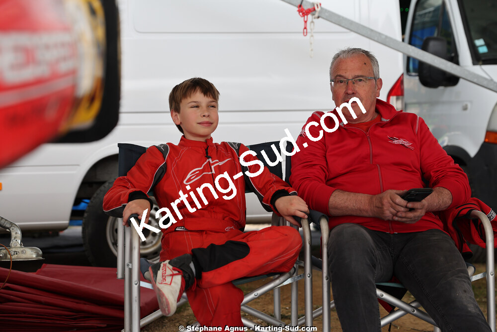 Bernard MARTY — 26 & 27/04/2025 : 3ème manche du Championnat du Sud au circuit Fun Kart Brissac (photos Stéphane Agnus) 2025 — karting