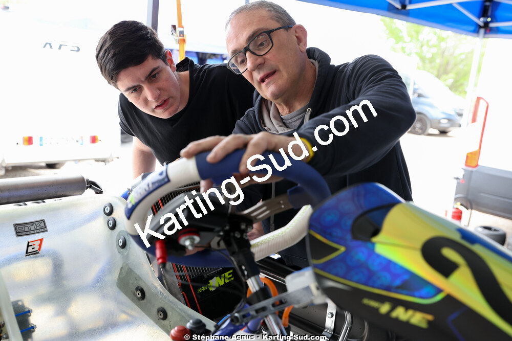 Jules LAGARRIGUE — 26 & 27/04/2025 : 3ème manche du Championnat du Sud au circuit Fun Kart Brissac (photos Stéphane Agnus) 2025 — karting
