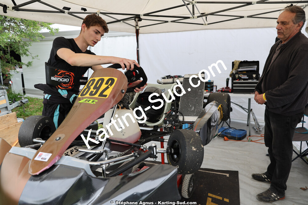 26 & 27/04/2025 : 3ème manche du Championnat du Sud au circuit Fun Kart Brissac (photos Stéphane Agnus) 2025 — karting