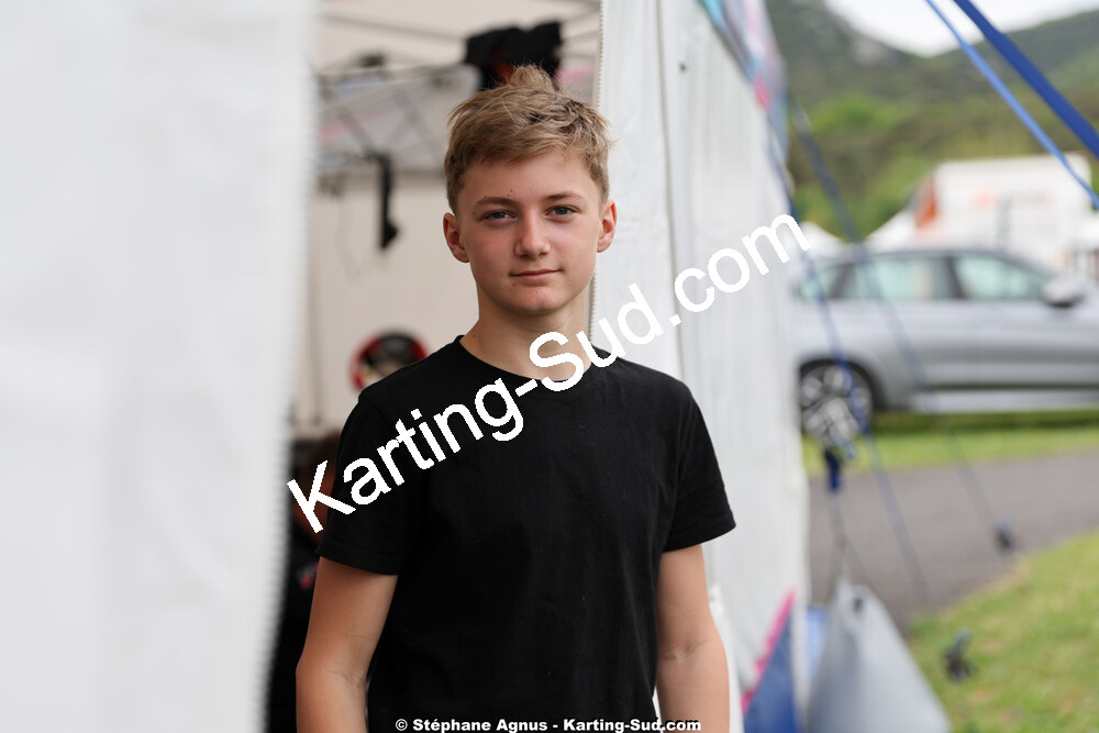 Gabriel GERDIL — 26 & 27/04/2025 : 3ème manche du Championnat du Sud au circuit Fun Kart Brissac (photos Stéphane Agnus) 2025 — karting