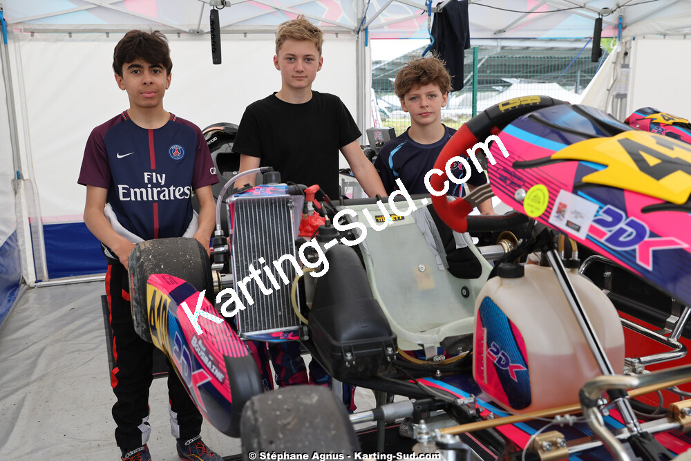 Gabriel GERDIL, Teo POLICAND — 26 & 27/04/2025 : 3ème manche du Championnat du Sud au circuit Fun Kart Brissac (photos Stéphane Agnus) 2025 — karting