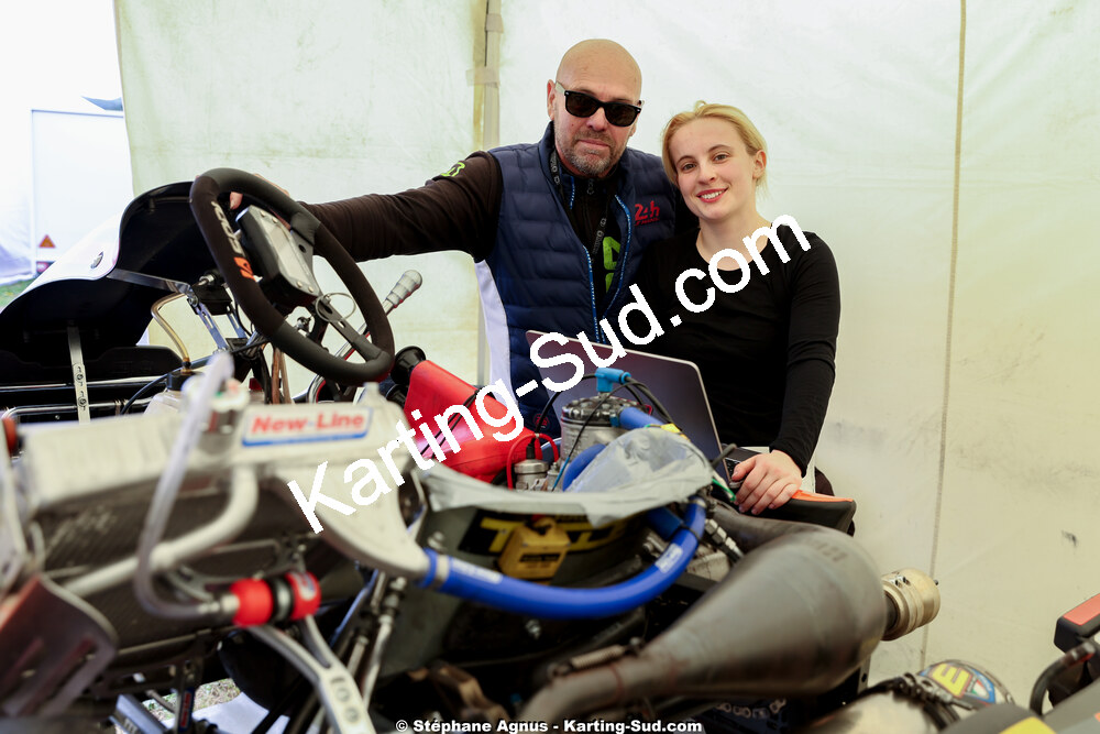 Laura BOURGUET — 26 & 27/04/2025 : 3ème manche du Championnat du Sud au circuit Fun Kart Brissac (photos Stéphane Agnus) 2025 — karting