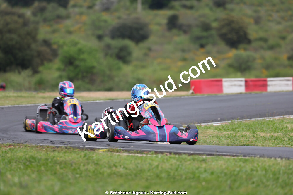 26 & 27/04/2025 : 3ème manche du Championnat du Sud au circuit Fun Kart Brissac (photos Stéphane Agnus) 2025 — karting