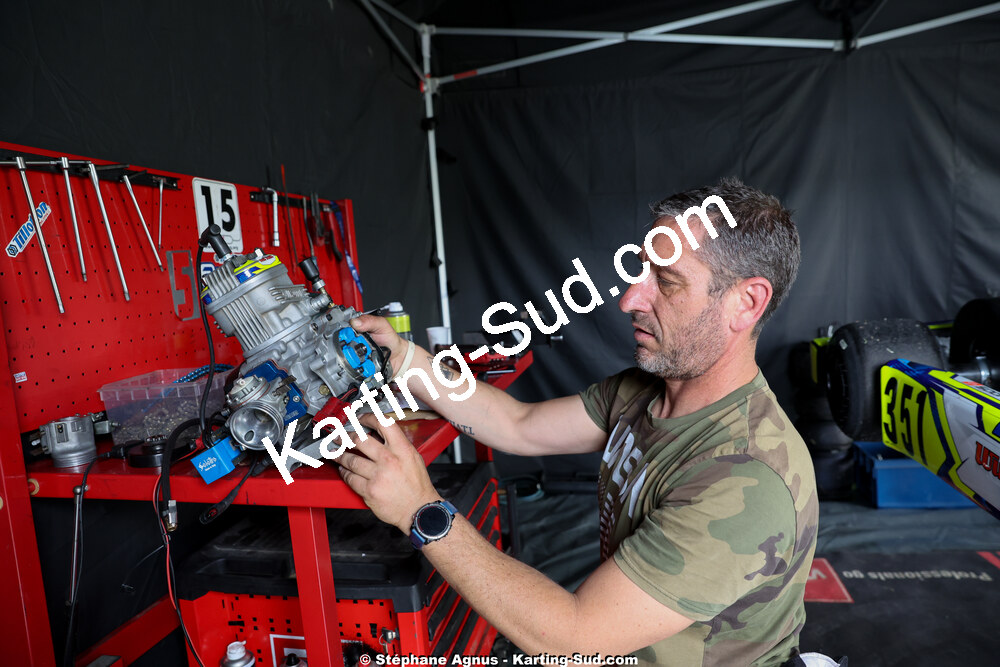 Sébastien ANDRES — 26 & 27/04/2025 : 3ème manche du Championnat du Sud au circuit Fun Kart Brissac (photos Stéphane Agnus) 2025 — karting