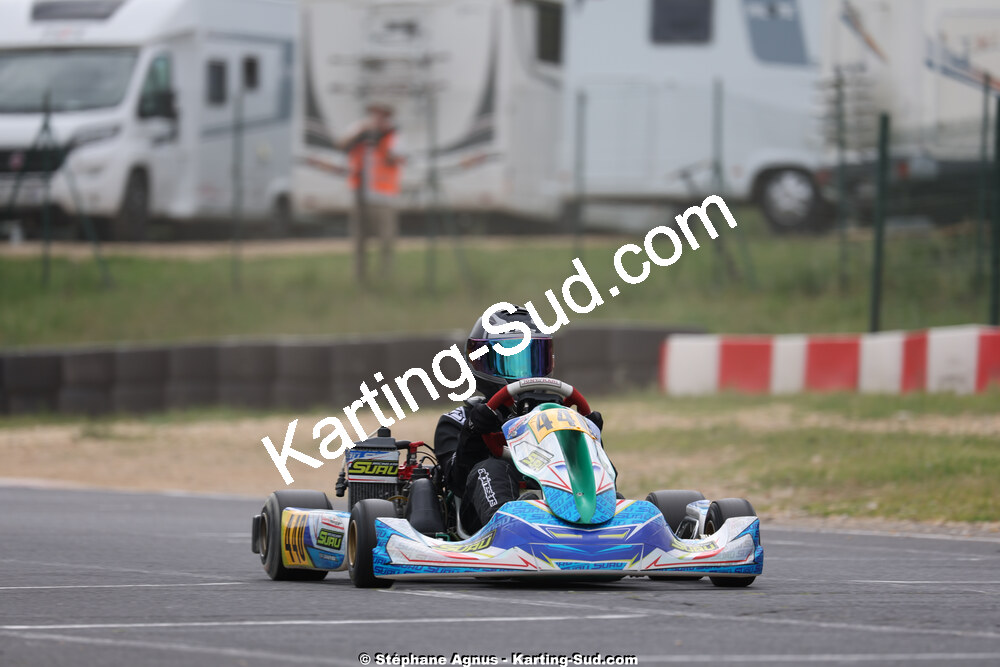 26 & 27/04/2025 : 3ème manche du Championnat du Sud au circuit Fun Kart Brissac (photos Stéphane Agnus) 2025 — karting