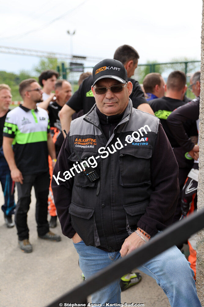 Jocelyn PAUREL — 26 & 27/04/2025 : 3ème manche du Championnat du Sud au circuit Fun Kart Brissac (photos Stéphane Agnus) 2025 — karting