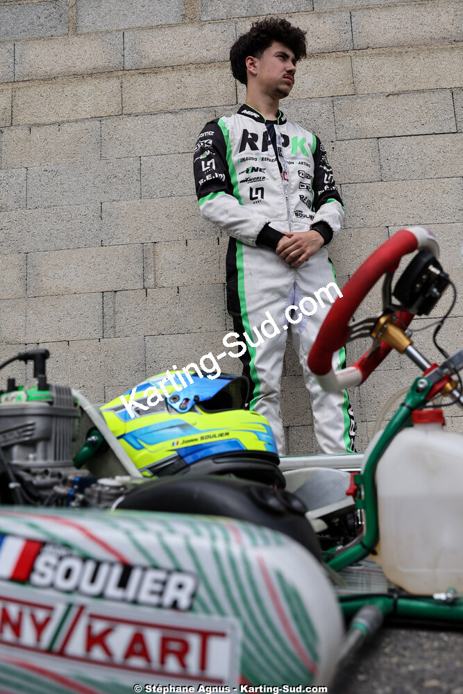 Joan SOULIER — 26 & 27/04/2025 : 3ème manche du Championnat du Sud au circuit Fun Kart Brissac (photos Stéphane Agnus) 2025 — karting