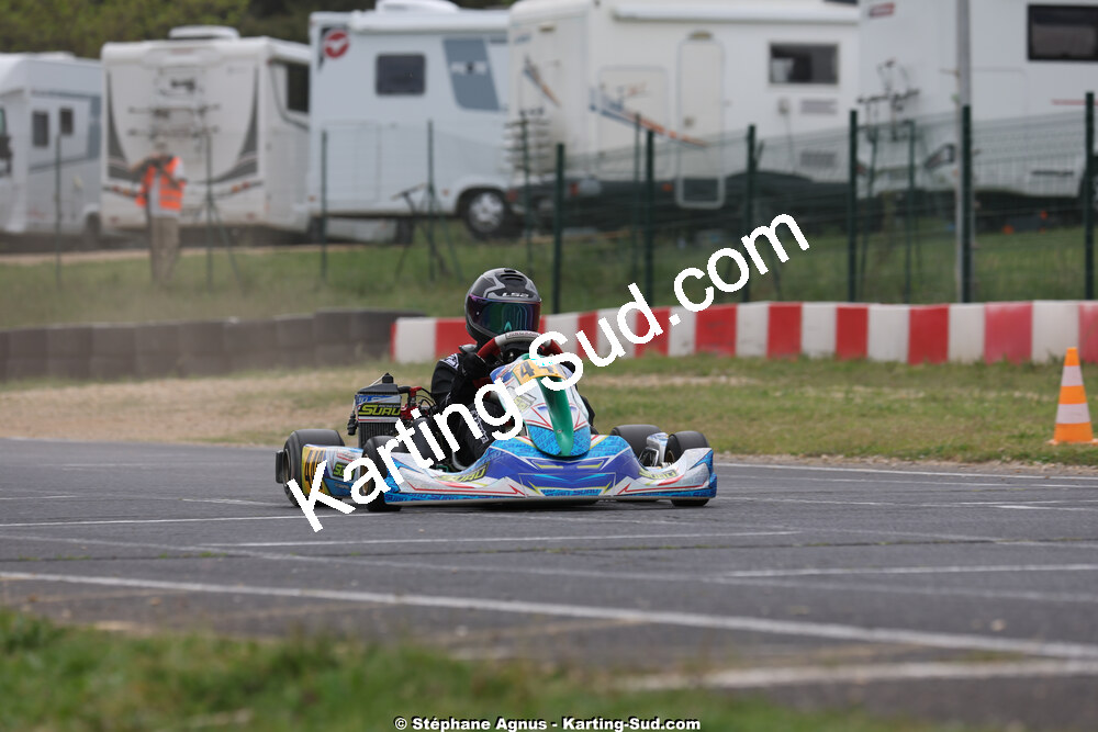 26 & 27/04/2025 : 3ème manche du Championnat du Sud au circuit Fun Kart Brissac (photos Stéphane Agnus) 2025 — karting