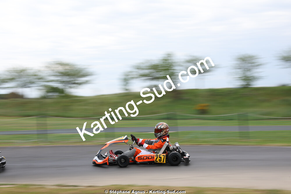 26 & 27/04/2025 : 3ème manche du Championnat du Sud au circuit Fun Kart Brissac (photos Stéphane Agnus) 2025 — karting