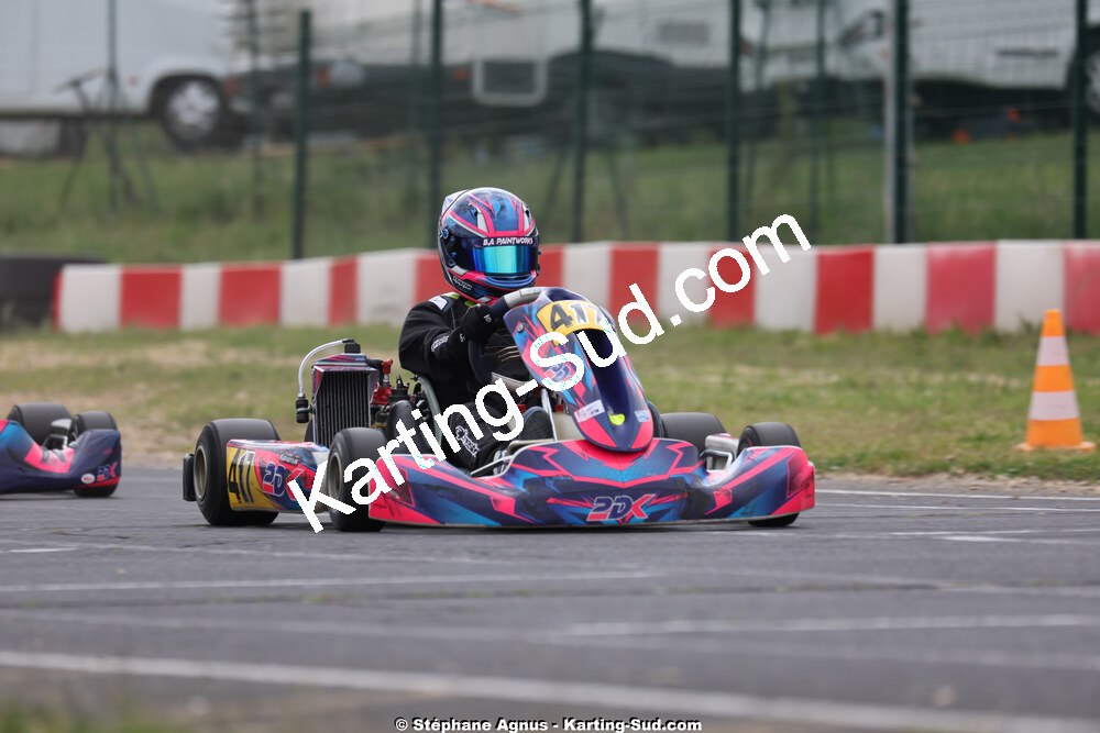 26 & 27/04/2025 : 3ème manche du Championnat du Sud au circuit Fun Kart Brissac (photos Stéphane Agnus) 2025 — karting
