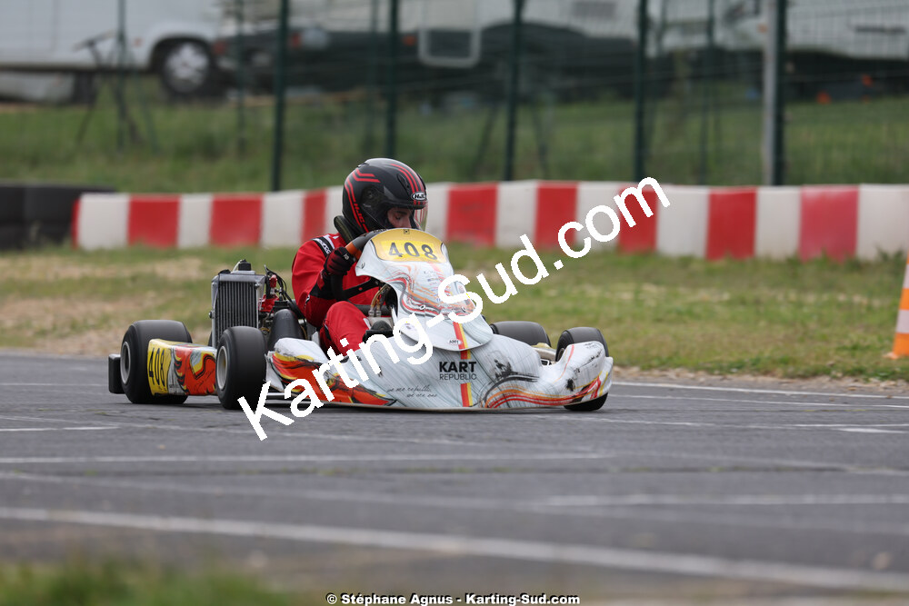 26 & 27/04/2025 : 3ème manche du Championnat du Sud au circuit Fun Kart Brissac (photos Stéphane Agnus) 2025 — karting