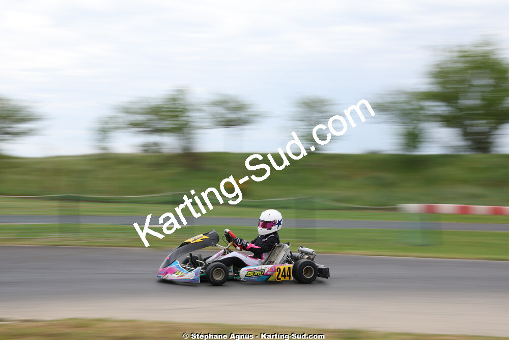 26 & 27/04/2025 : 3ème manche du Championnat du Sud au circuit Fun Kart Brissac (photos Stéphane Agnus) 2025 — karting