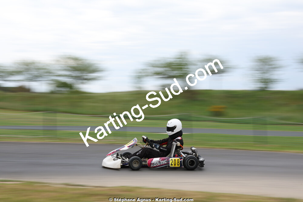 26 & 27/04/2025 : 3ème manche du Championnat du Sud au circuit Fun Kart Brissac (photos Stéphane Agnus) 2025 — karting