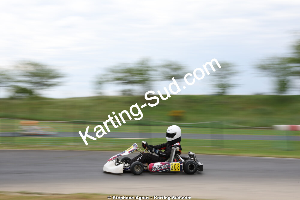 26 & 27/04/2025 : 3ème manche du Championnat du Sud au circuit Fun Kart Brissac (photos Stéphane Agnus) 2025 — karting