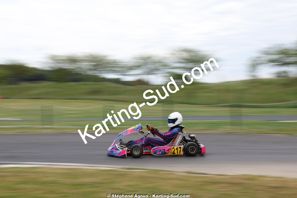 26 & 27/04/2025 : 3ème manche du Championnat du Sud au circuit Fun Kart Brissac (photos Stéphane Agnus) 2025 — karting