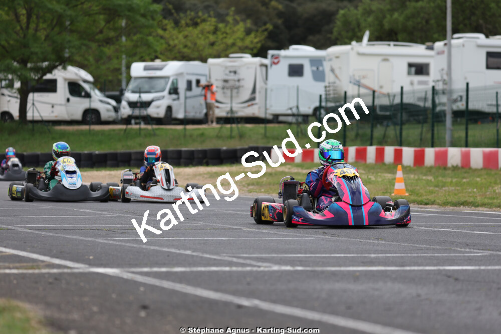 26 & 27/04/2025 : 3ème manche du Championnat du Sud au circuit Fun Kart Brissac (photos Stéphane Agnus) 2025 — karting