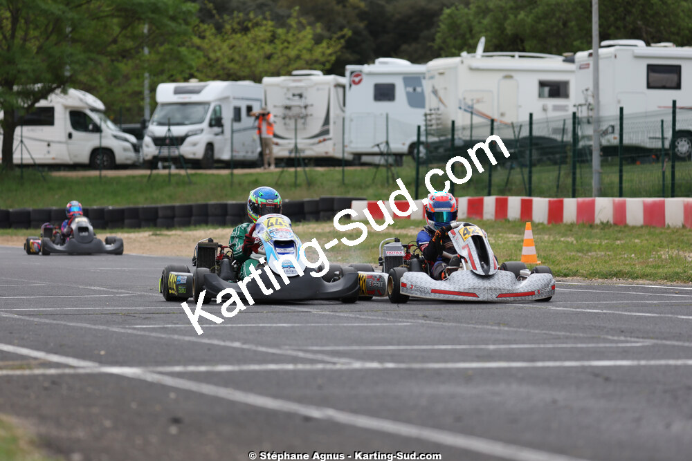 26 & 27/04/2025 : 3ème manche du Championnat du Sud au circuit Fun Kart Brissac (photos Stéphane Agnus) 2025 — karting