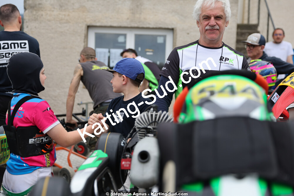 Patrick RINAUDO — 26 & 27/04/2025 : 3ème manche du Championnat du Sud au circuit Fun Kart Brissac (photos Stéphane Agnus) 2025 — karting
