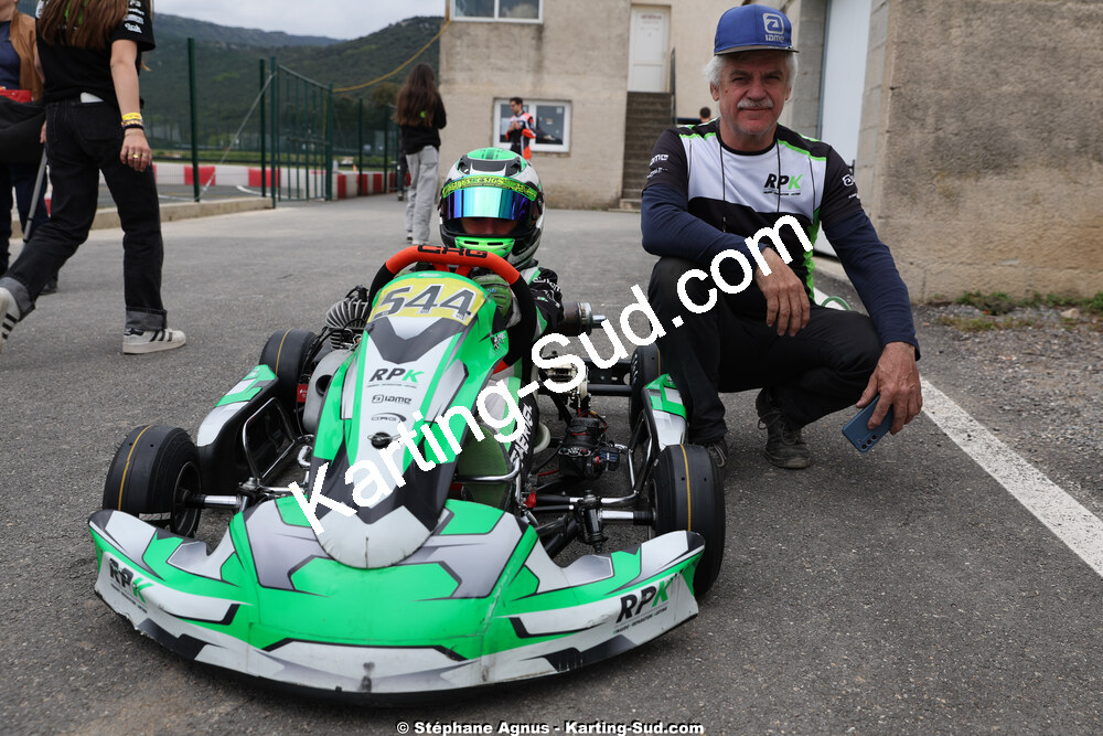 Patrick RINAUDO — 26 & 27/04/2025 : 3ème manche du Championnat du Sud au circuit Fun Kart Brissac (photos Stéphane Agnus) 2025 — karting