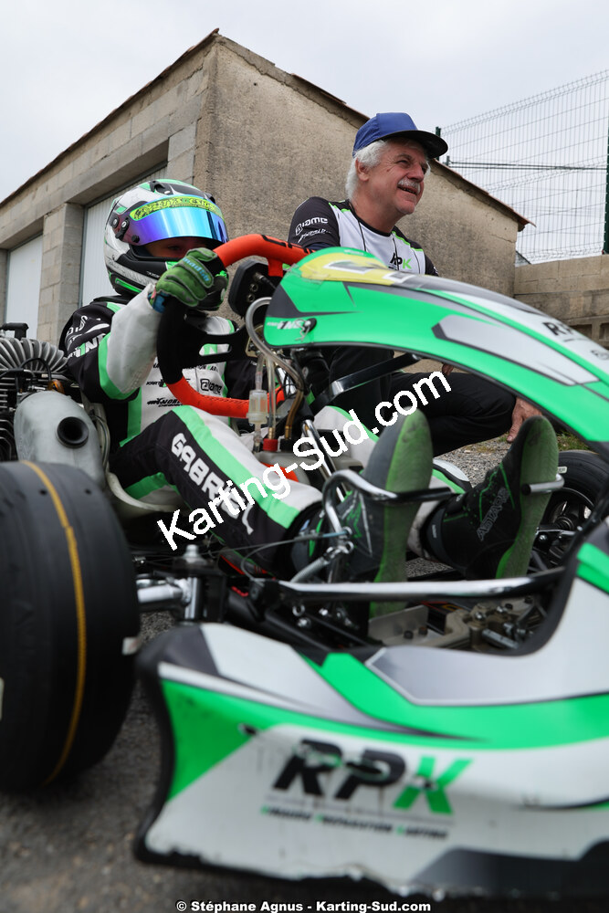 Patrick RINAUDO — 26 & 27/04/2025 : 3ème manche du Championnat du Sud au circuit Fun Kart Brissac (photos Stéphane Agnus) 2025 — karting