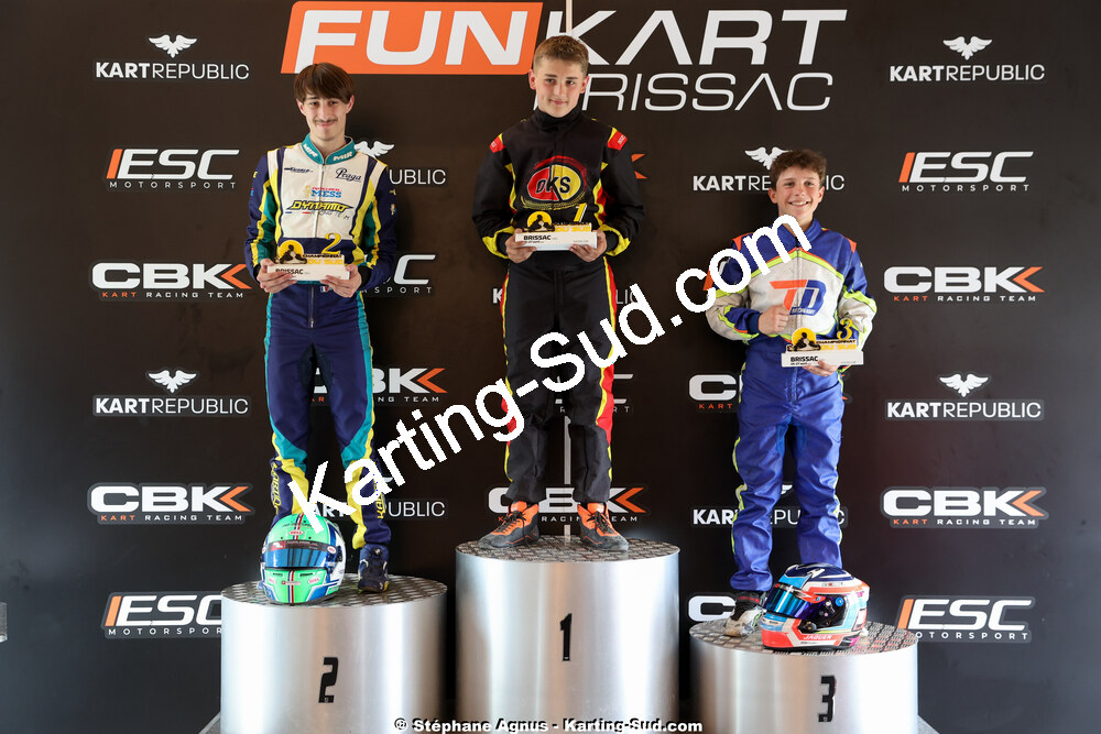 Maxime MOURGUES — 26 & 27/04/2025 : 3ème manche du Championnat du Sud au circuit Fun Kart Brissac (photos Stéphane Agnus) 2025 — karting
