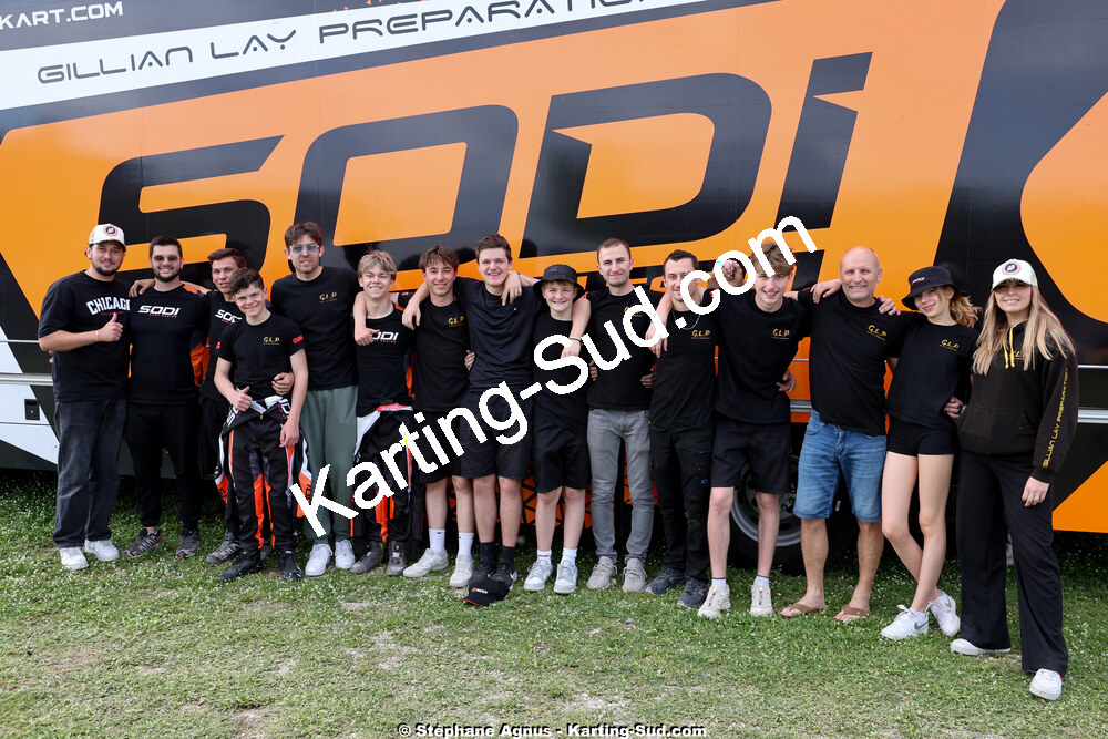 Cléa BOURACHOT, Evan MAINIER — 26 & 27/04/2025 : 3ème manche du Championnat du Sud au circuit Fun Kart Brissac (photos Stéphane Agnus) 2025 — karting