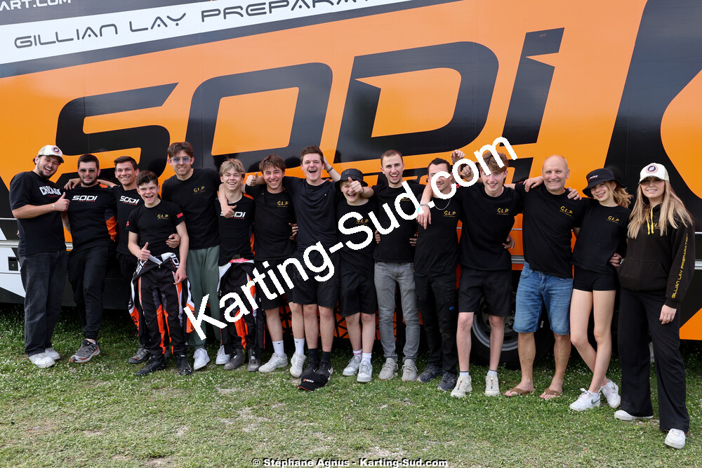 Cléa BOURACHOT, Evan MAINIER — 26 & 27/04/2025 : 3ème manche du Championnat du Sud au circuit Fun Kart Brissac (photos Stéphane Agnus) 2025 — karting