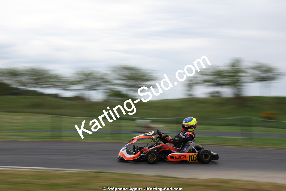 26 & 27/04/2025 : 3ème manche du Championnat du Sud au circuit Fun Kart Brissac (photos Stéphane Agnus) 2025 — karting