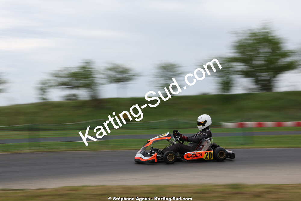 26 & 27/04/2025 : 3ème manche du Championnat du Sud au circuit Fun Kart Brissac (photos Stéphane Agnus) 2025 — karting