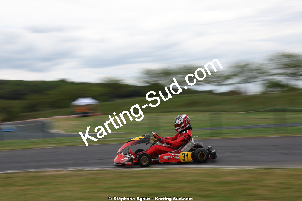 26 & 27/04/2025 : 3ème manche du Championnat du Sud au circuit Fun Kart Brissac (photos Stéphane Agnus) 2025 — karting