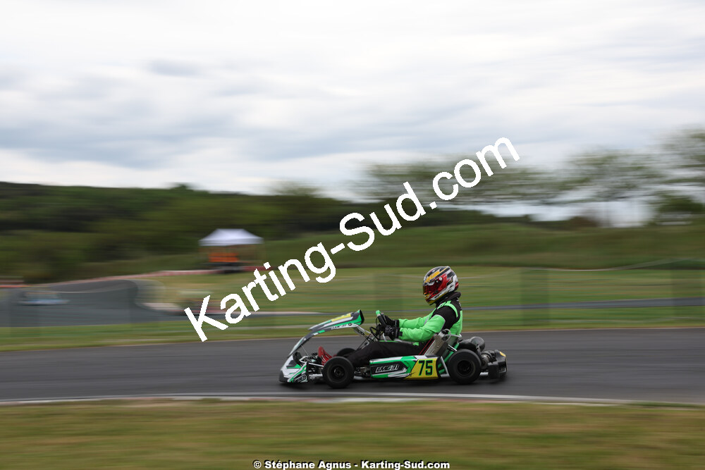 26 & 27/04/2025 : 3ème manche du Championnat du Sud au circuit Fun Kart Brissac (photos Stéphane Agnus) 2025 — karting