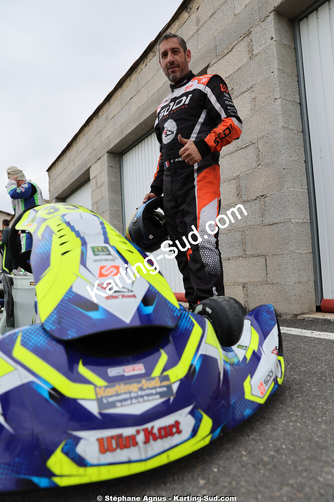 Sébastien ANDRES — 26 & 27/04/2025 : 3ème manche du Championnat du Sud au circuit Fun Kart Brissac (photos Stéphane Agnus) 2025 — karting